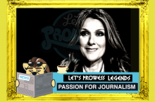 Celine Dion 53-years-old Quebecois Canadian singer is named as GOLD Let’s Prowess Legend.